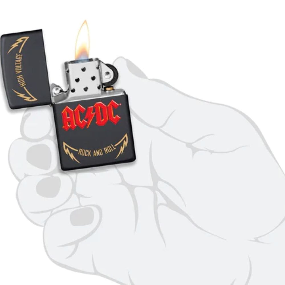 Briquet Zippo AC/DC