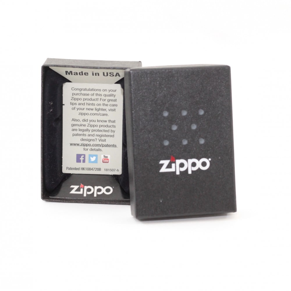 Briquet Zippo Black Tattoo