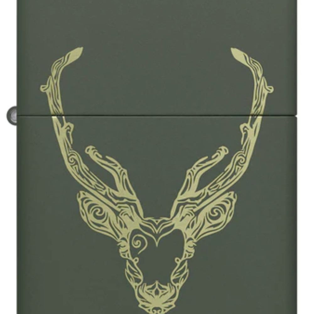 Briquet Zippo Deer Design