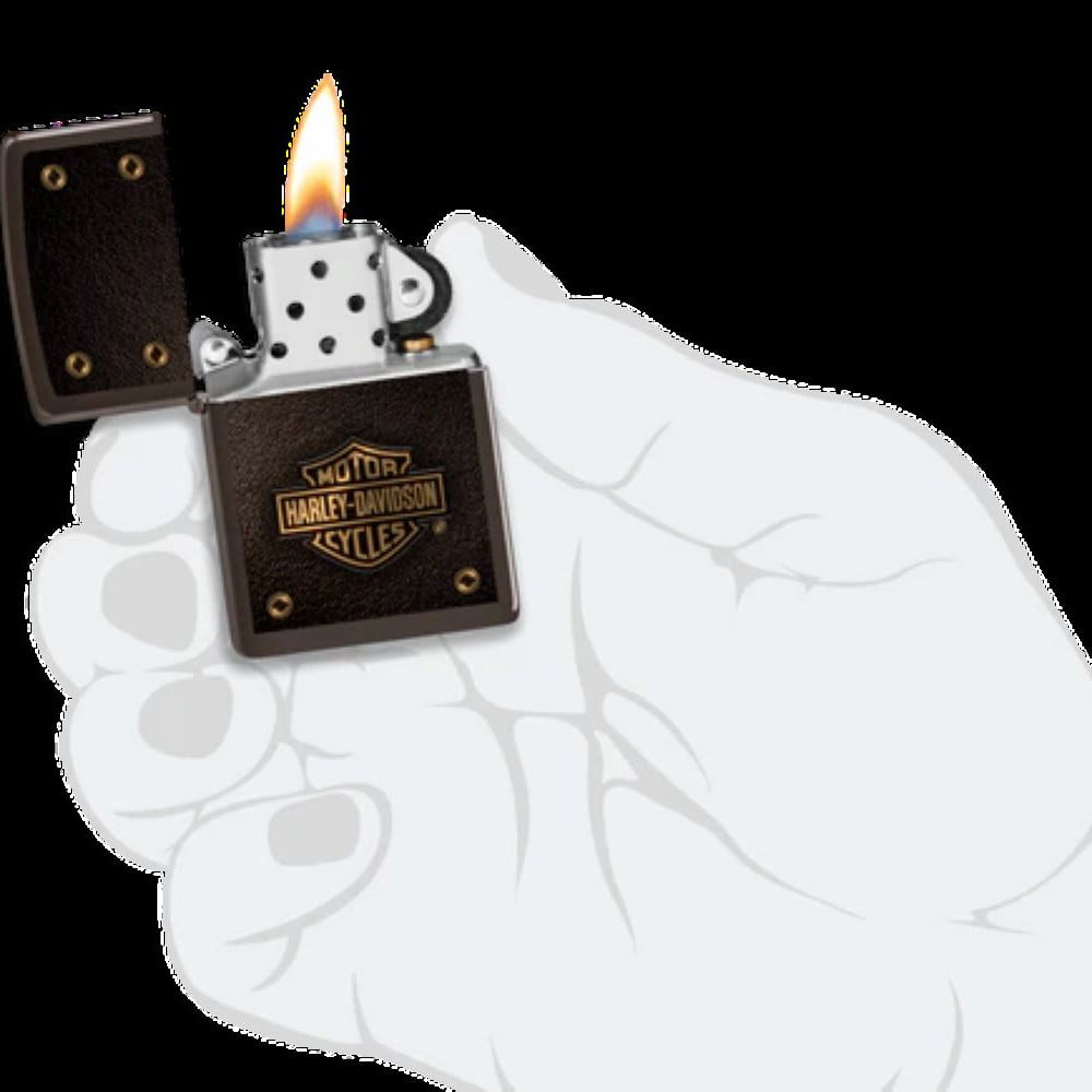 Briquet Zippo Harley-Davidson ® marron