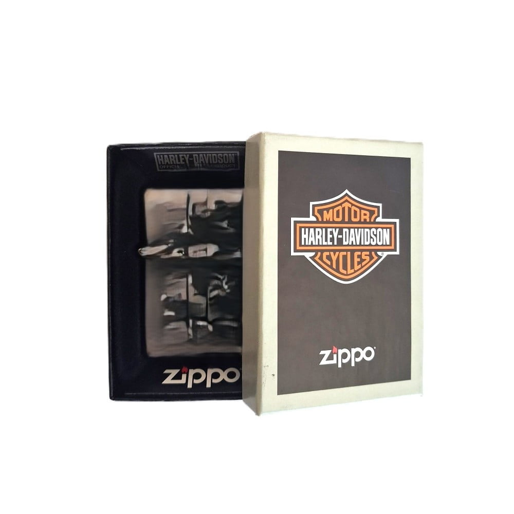 Briquet Zippo Original Harley-Davidson® Marron