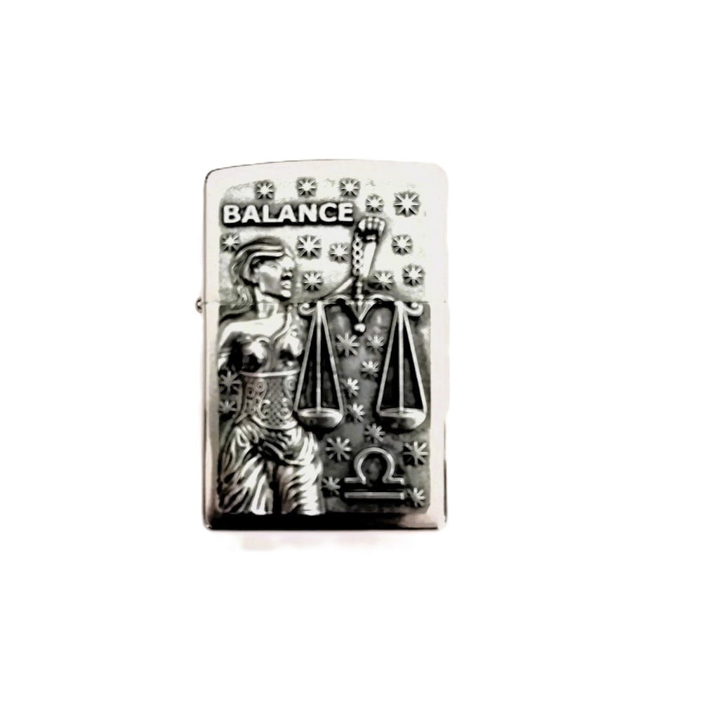 Briquet Zippo Original signe astrologique Balance