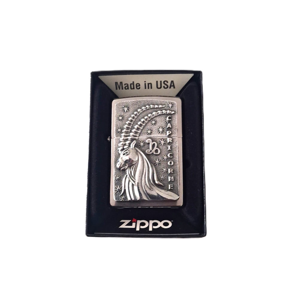 Briquet Zippo Original Signe Astrologique Capricorne
