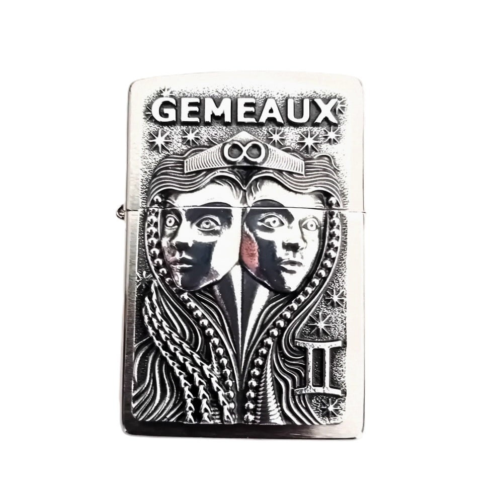 Briquet Zippo Original Signe Astrologique Gémeaux