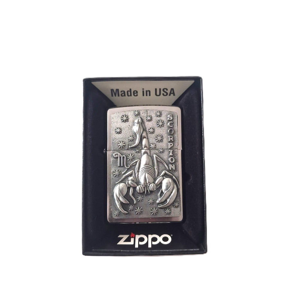 Briquet Zippo Original Signe Astrologique Scorpion