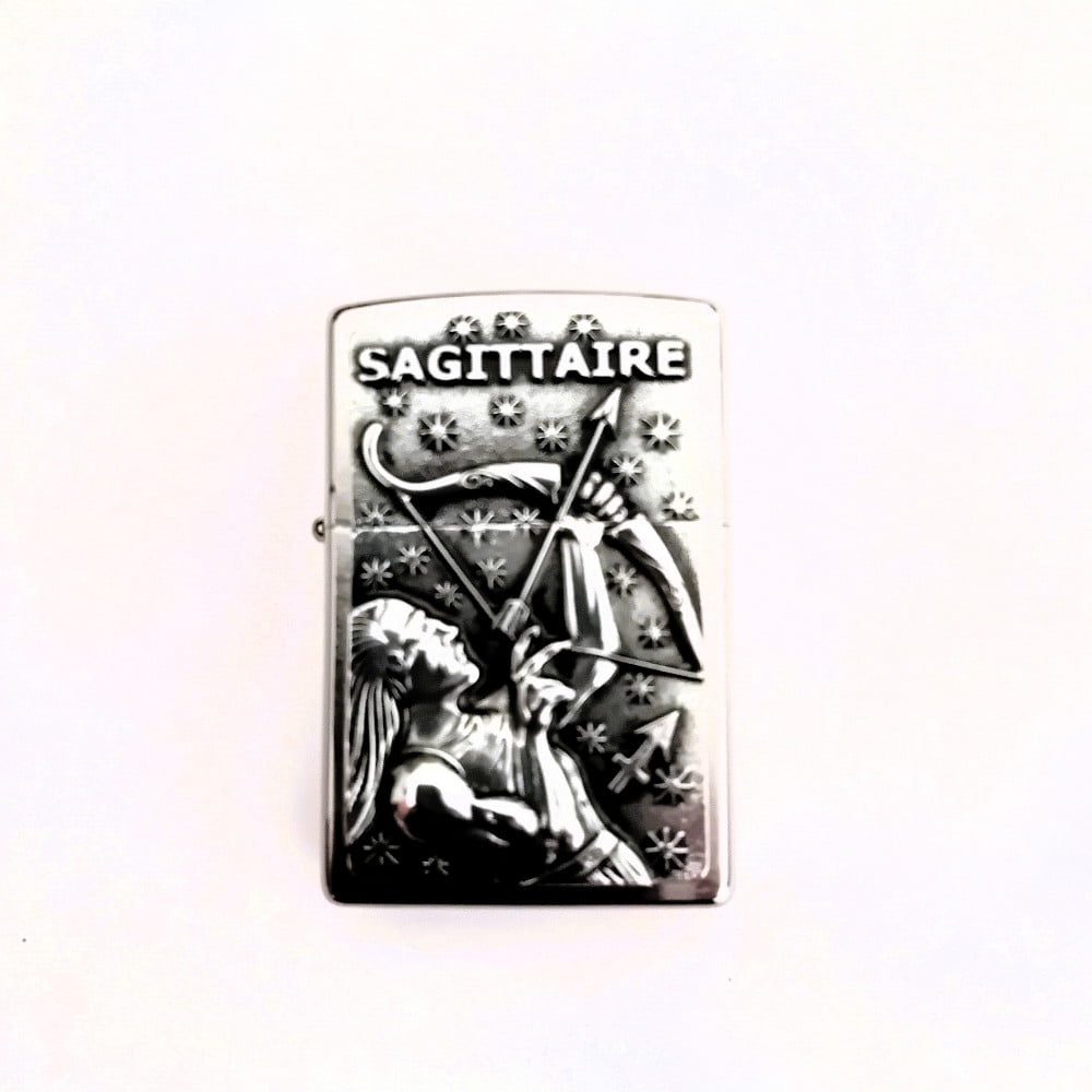 Briquet Zippo signe astro Sagittaire