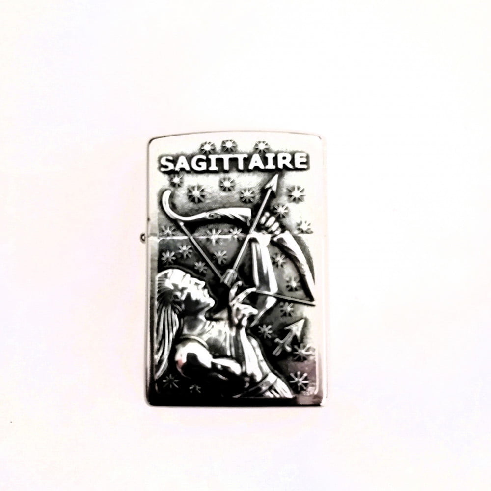 Briquet Zippo signe astro Sagittaire