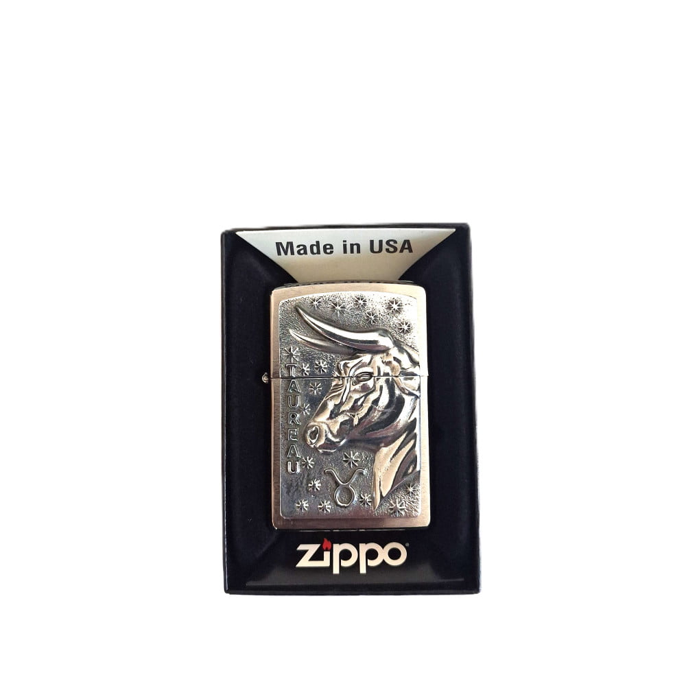 Briquet Zippo Original Signe Astrologique Taureau