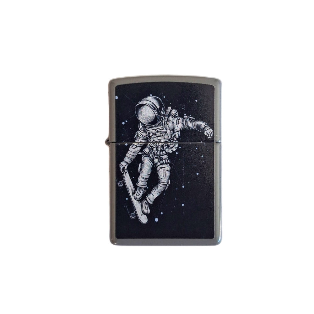 Briquet Zippo Original Skateboarding Astronaute