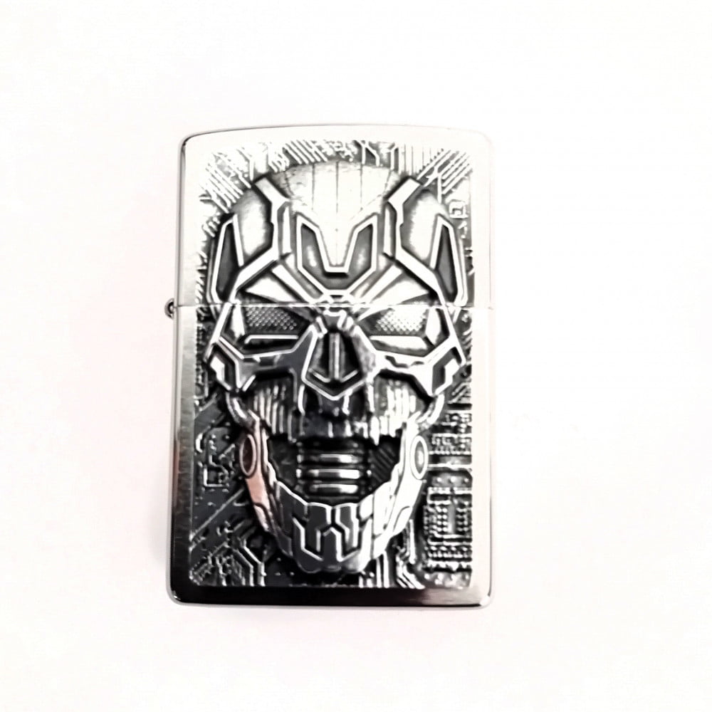 Briquet Zippo Technic Skull Trick