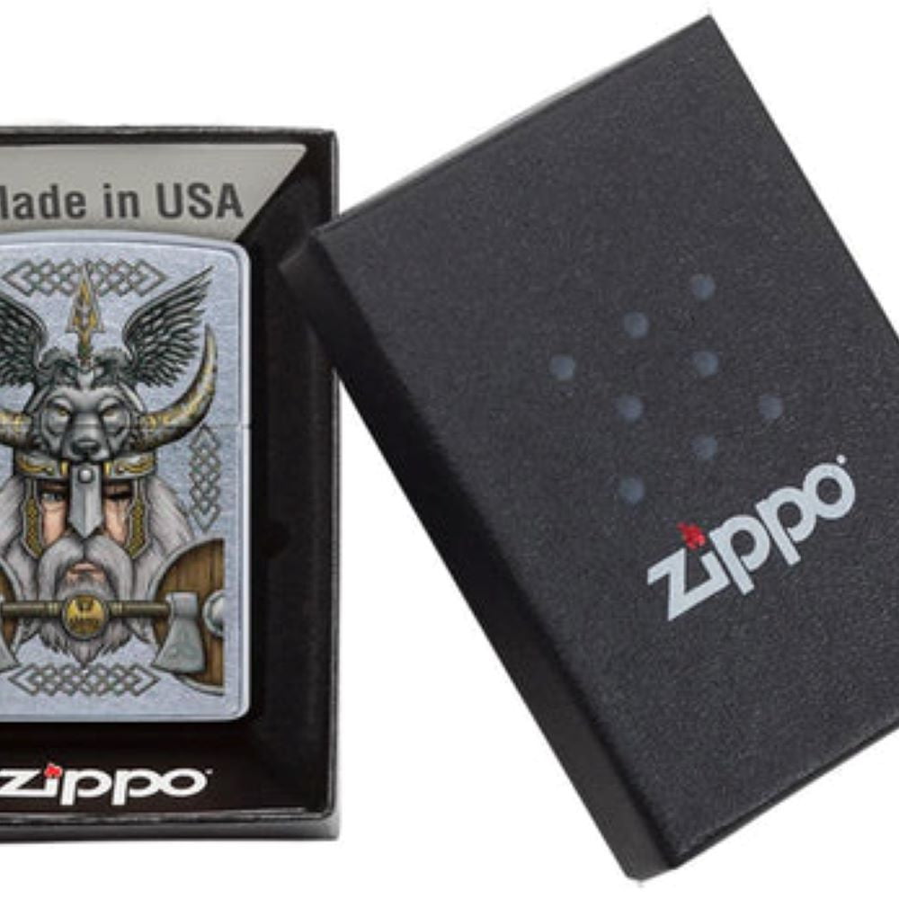 Briquet Zippo Vicking Odin Design