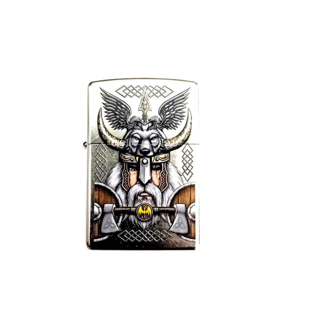 Briquet Zippo Vicking Odin Design