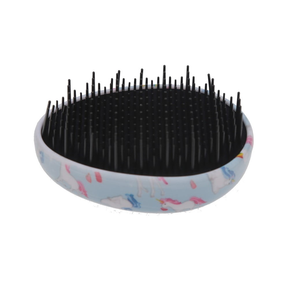 Brosse à cheveu licorne Arc en ciel