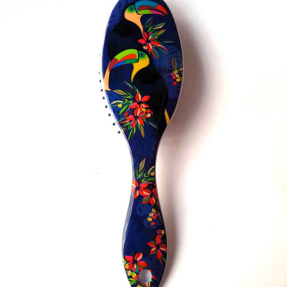 Brosse à cheveux Toucans