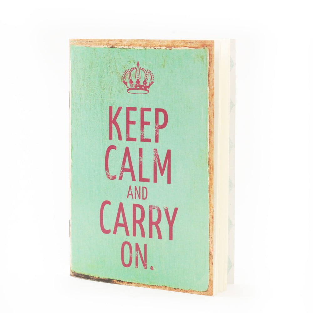 Carnet de notes Vintage art Keep calm..