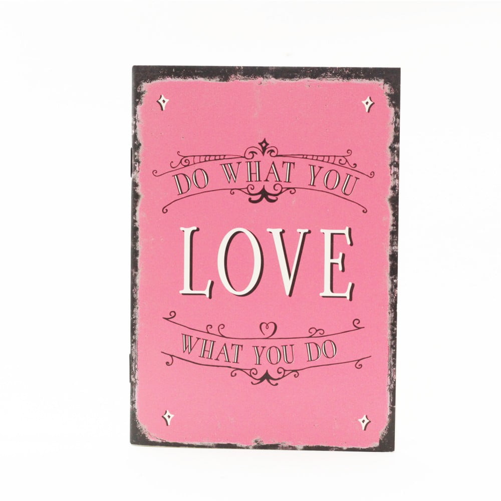 Carnet de notes Vintage art Love what you do