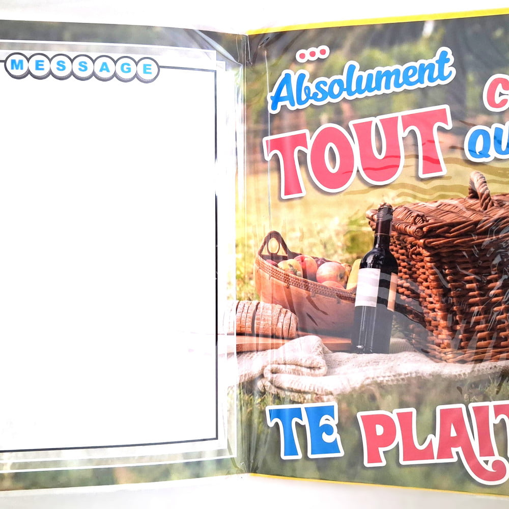 Carte Géante retraite humoristique format A4 - Tu vas pouvoir en profiter