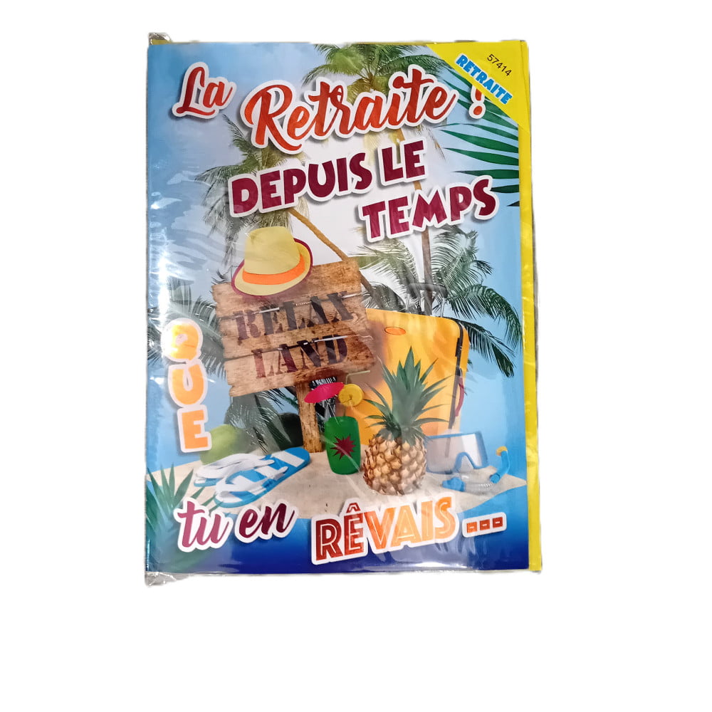 Carte géante Retraite