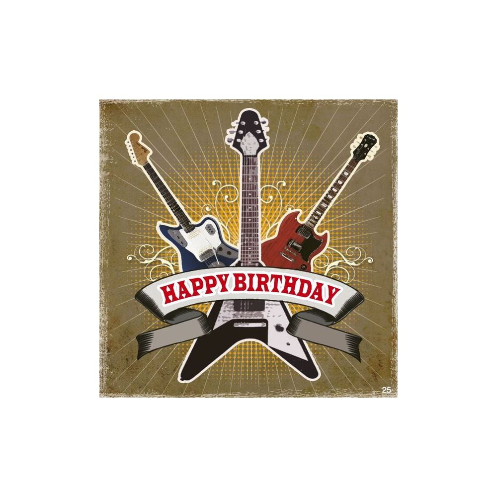 Carte Musicale Anniversaire Happy birthday