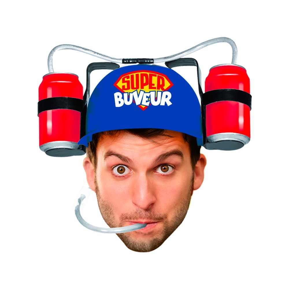 Casque anti soif Super buveur