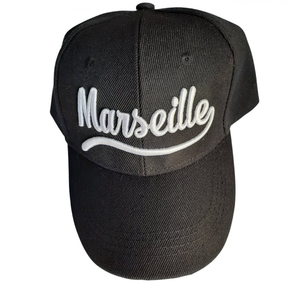 Casquette Marseille noire