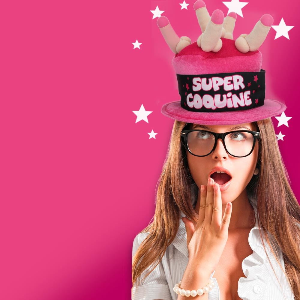 Chapeau de la super coquine