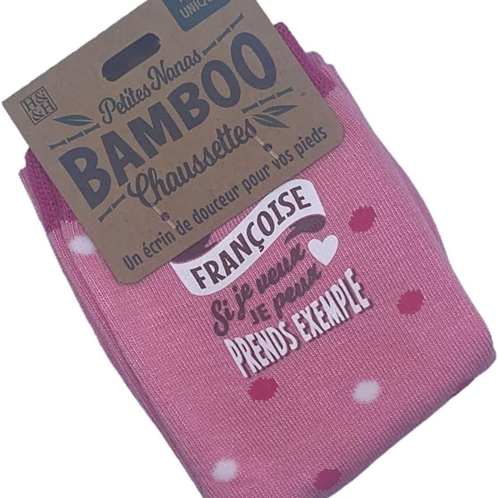 Chaussettes personnalisées prénom Françoise