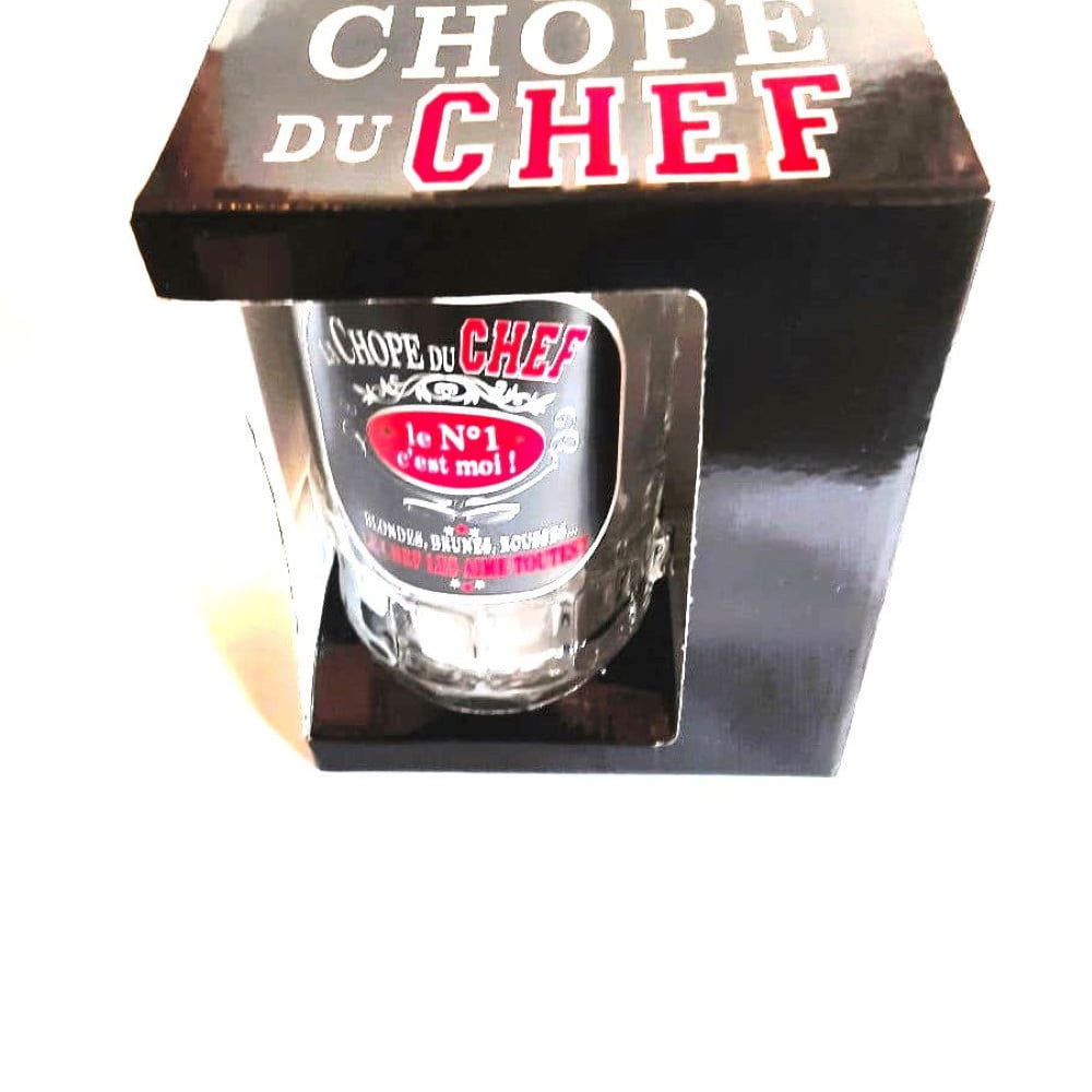 Chope à bière du Chef