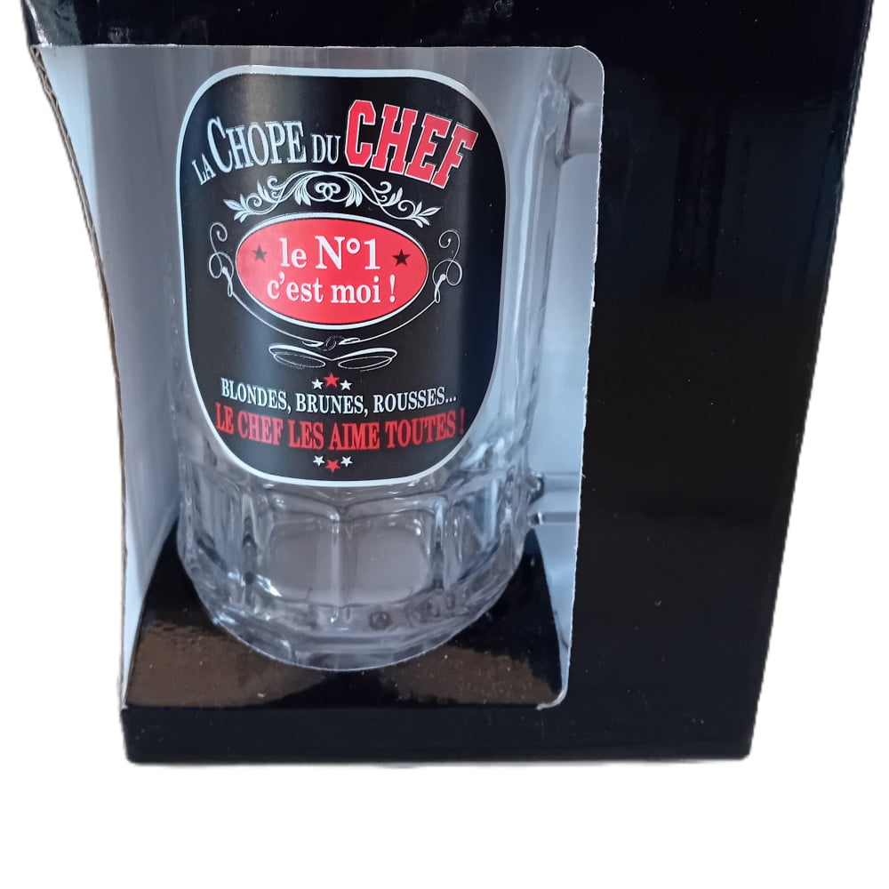 Chope à bière du Chef