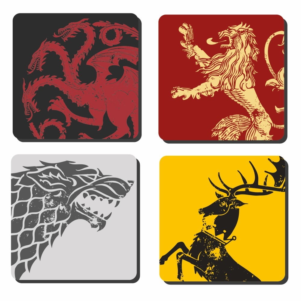 Set de 4 sous verres