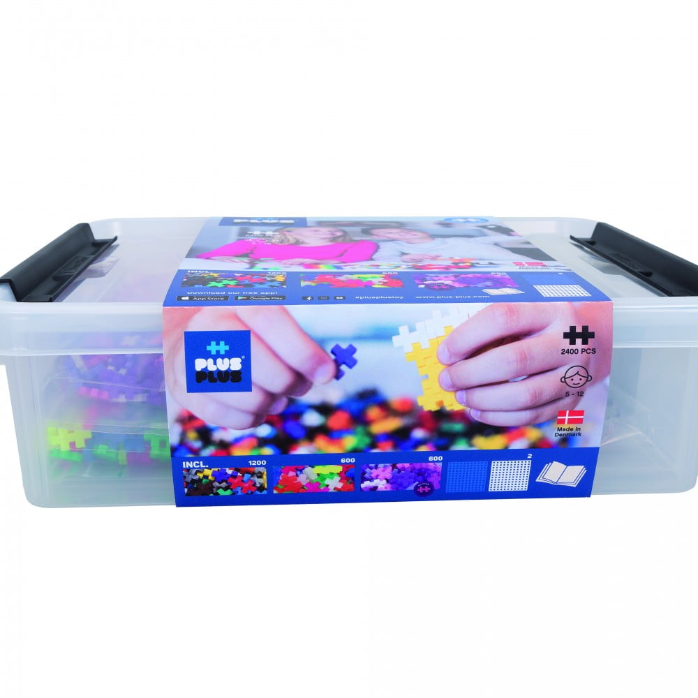 Jeu de construction Plus-Plus 2400 Pièces