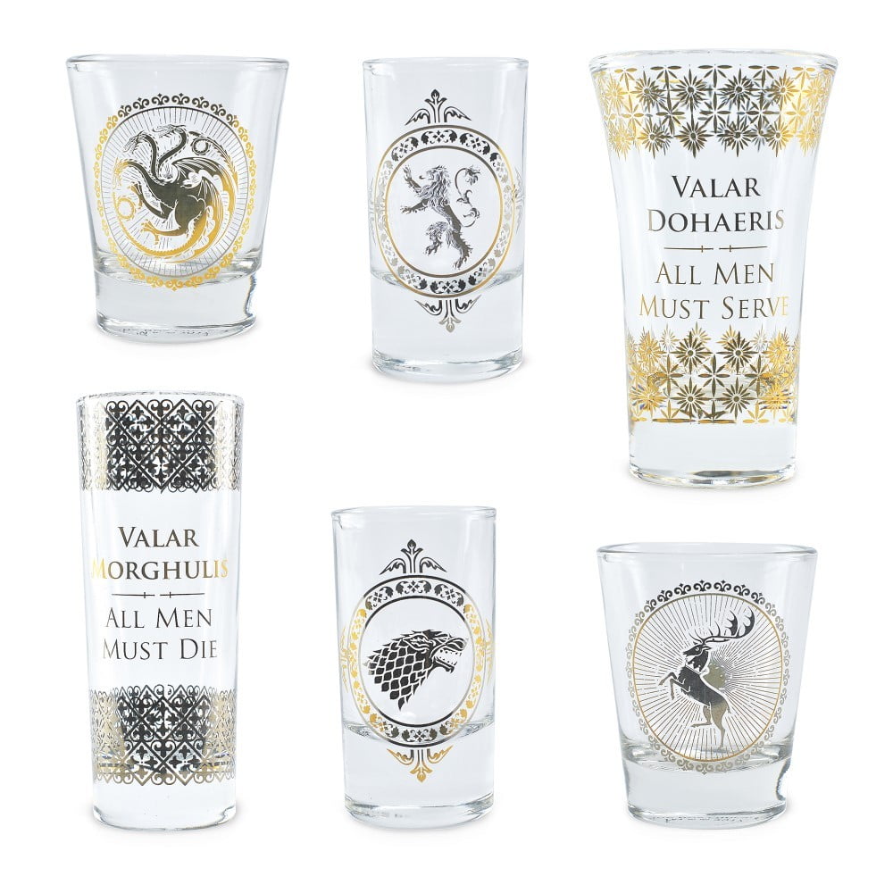 Coffret de Verres Game Of Throne