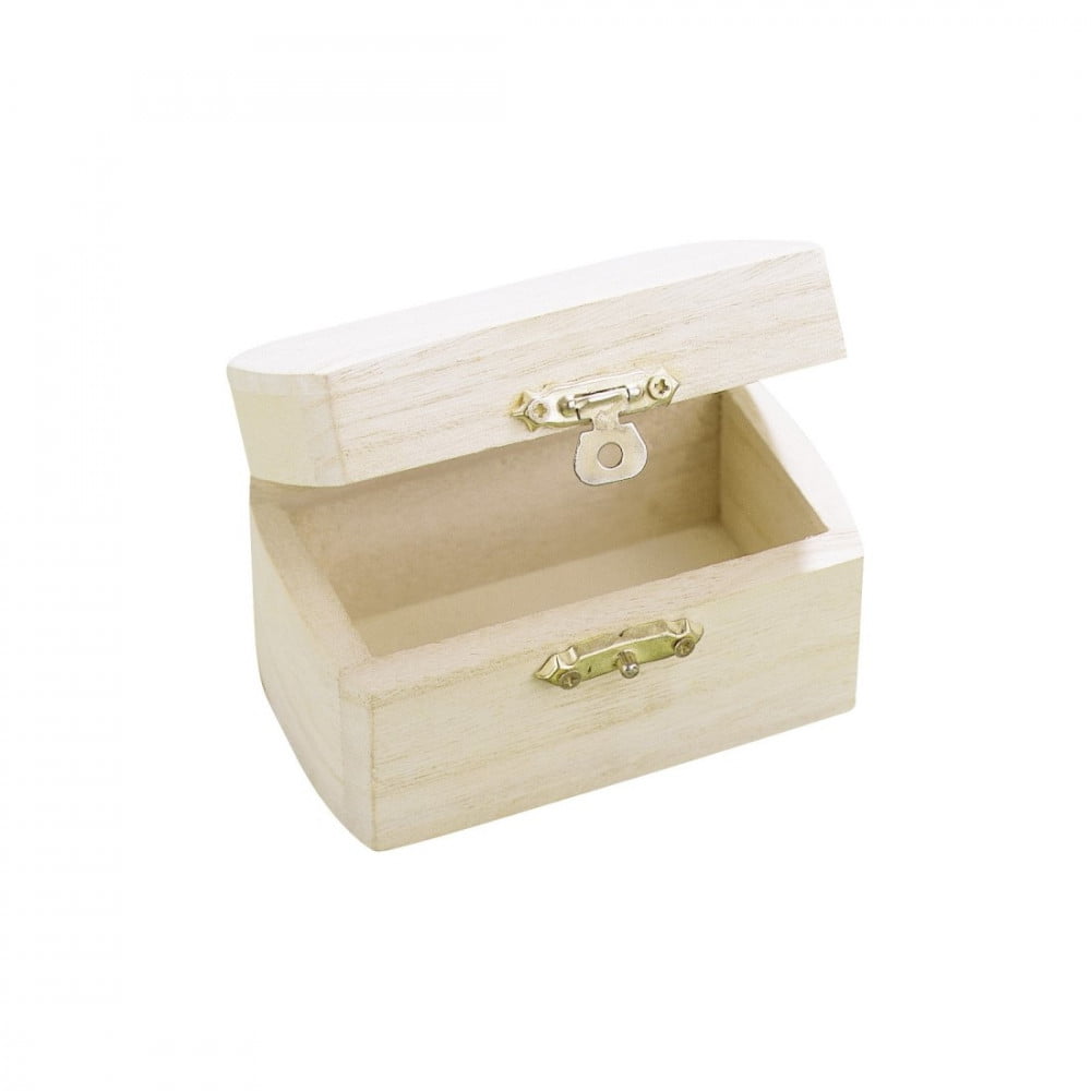 Coffret en bois brut