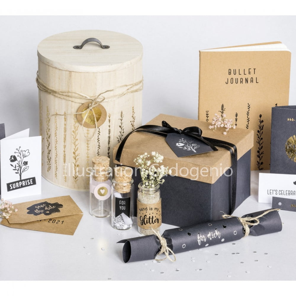 Coffret en bois brut