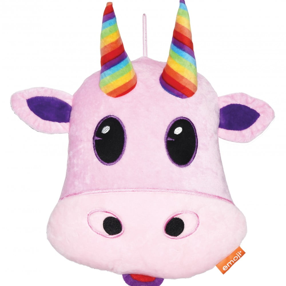 Coussin Animoji Vache avec cloche