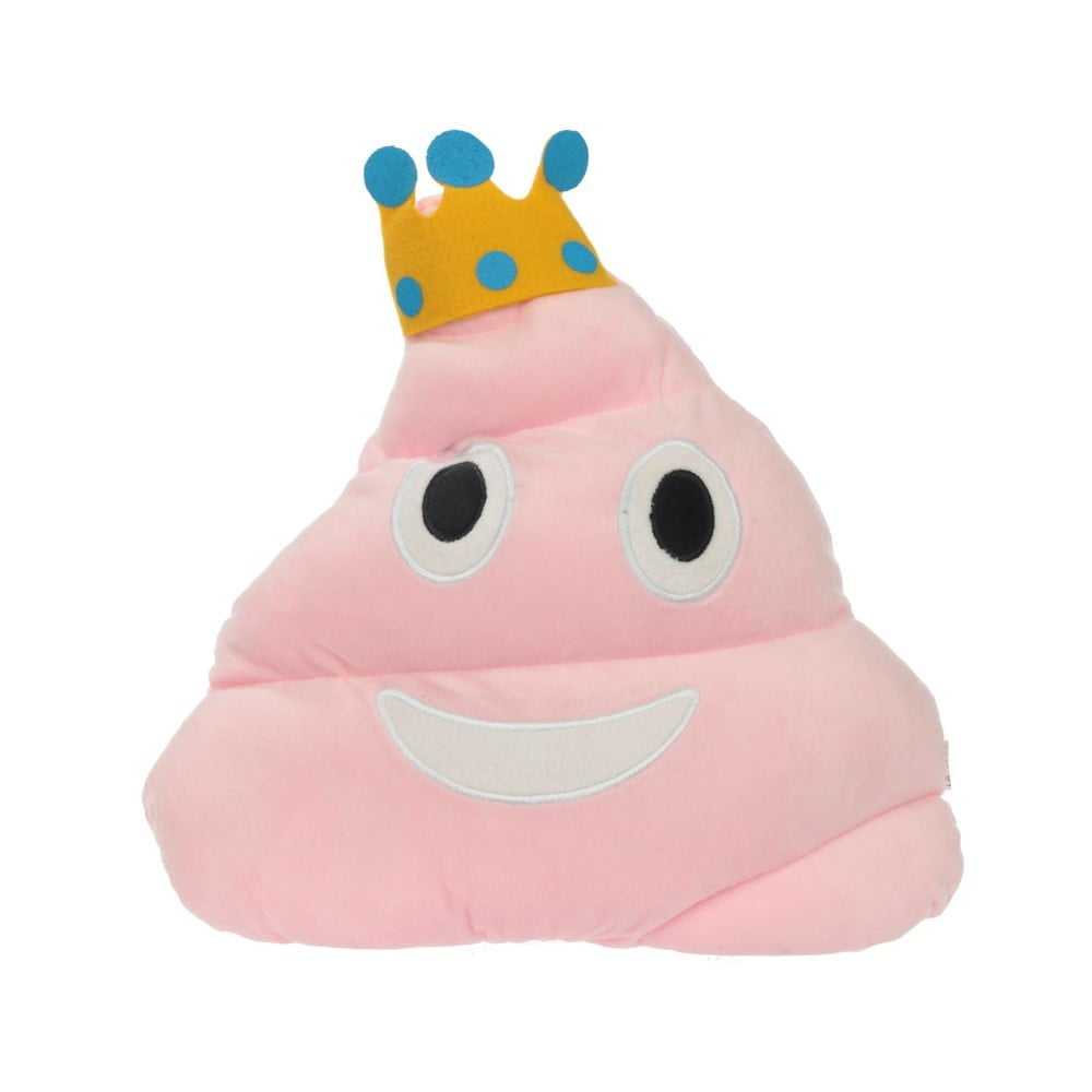 Coussin Poop Princesse Rose