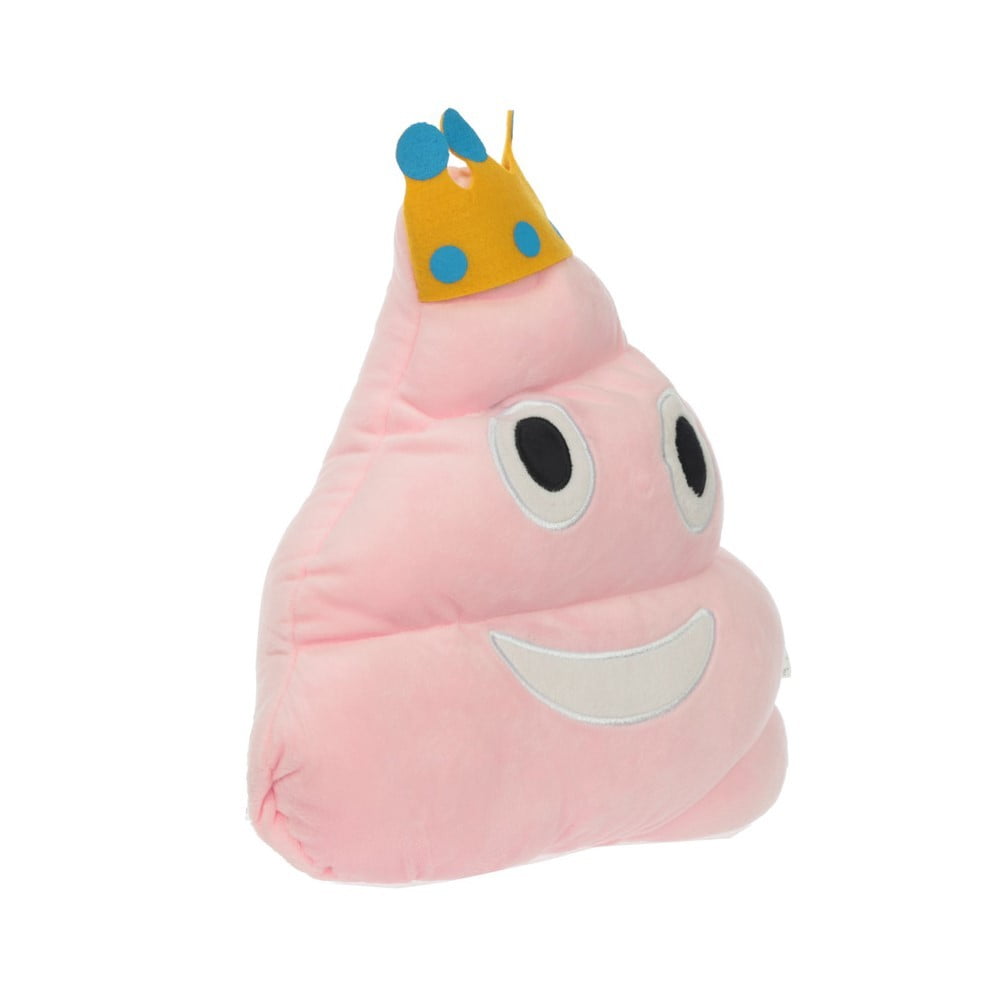 Coussin Poop Princesse Rose