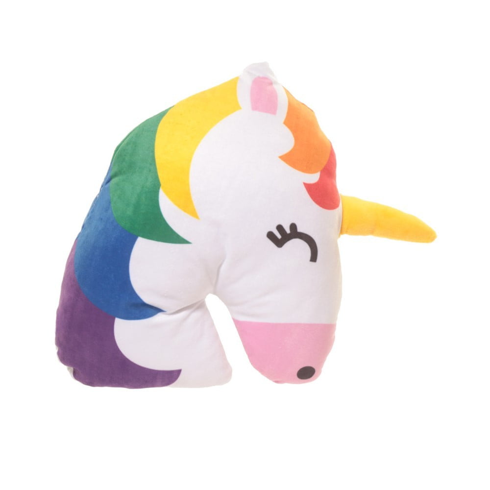 Coussin peluche Licorne