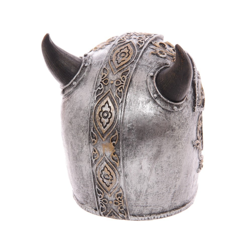 Crâne décoration casque viking