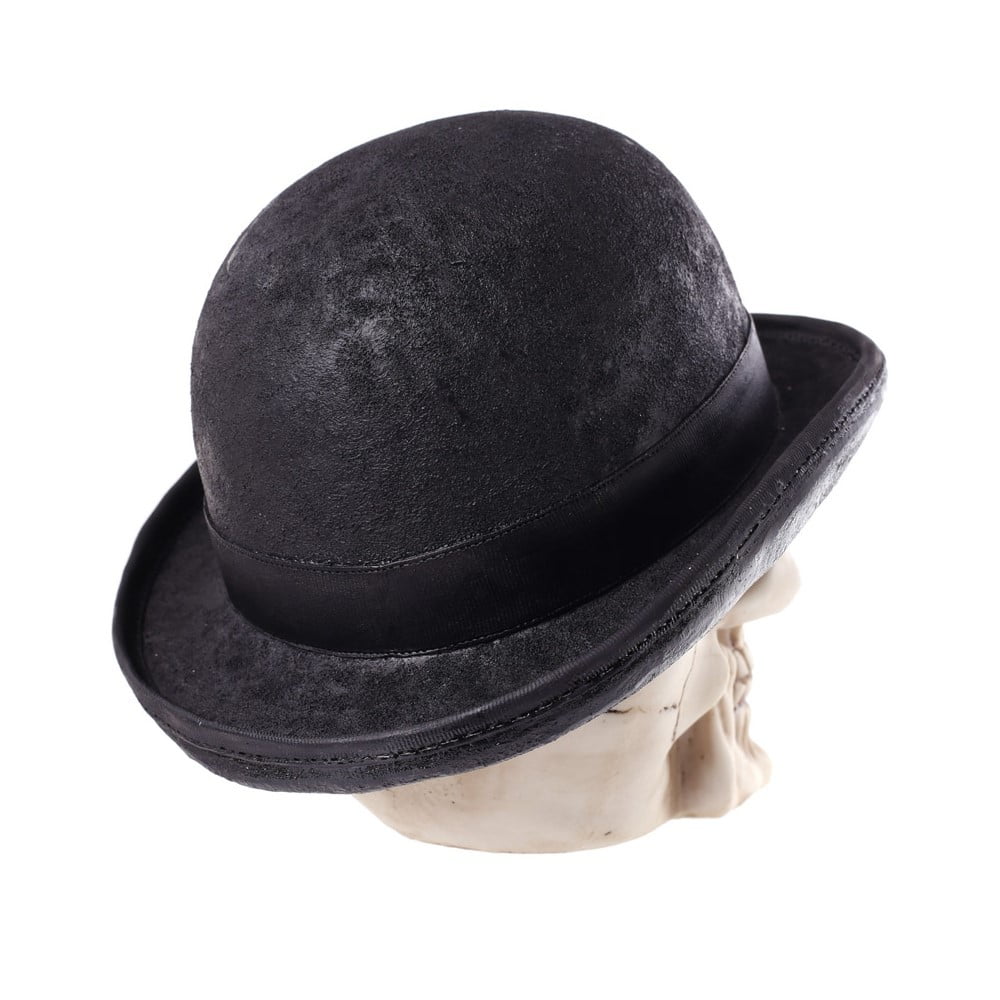 Crâne déco lunettes chapeau melon