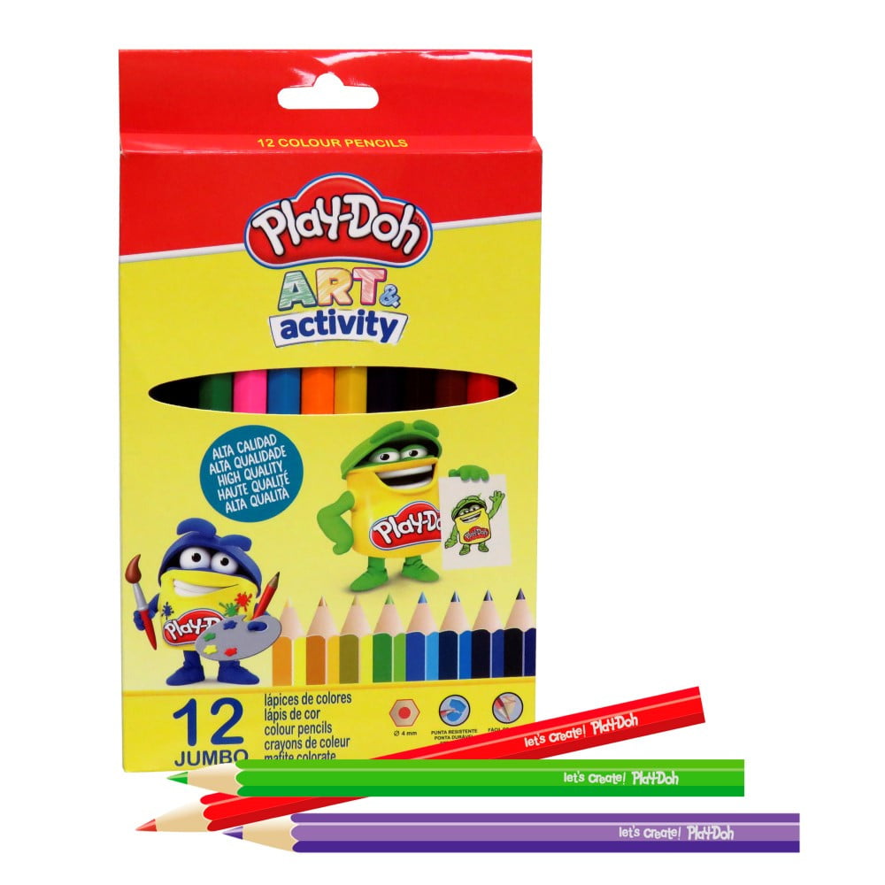 Crayon de couleurs Jumbo Play Doh