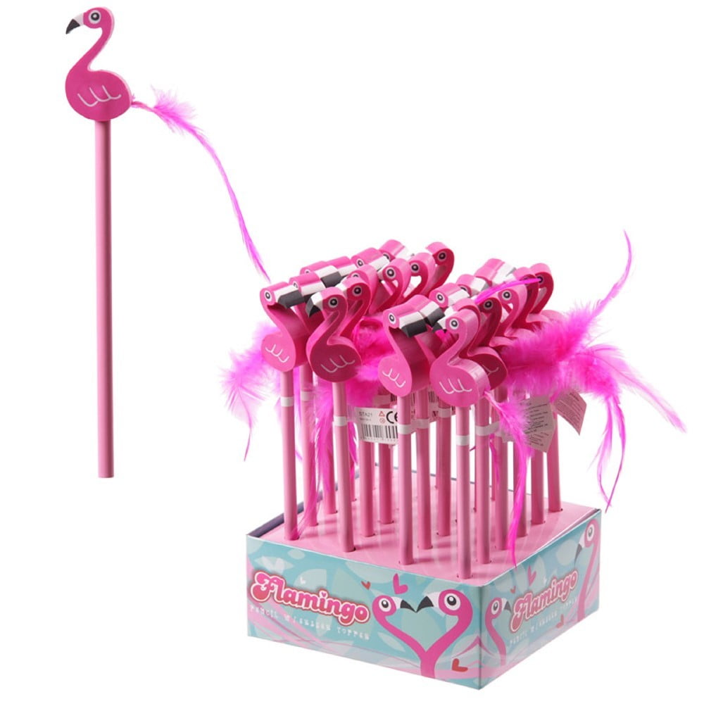 Crayon avec gomme Flamant rose