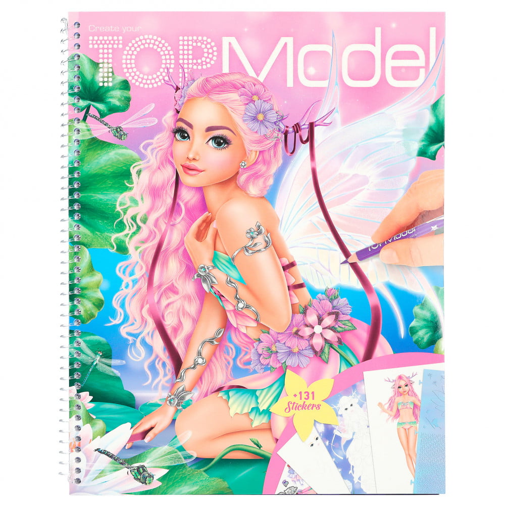 Create your TOPModel Album de coloriage Fantasy