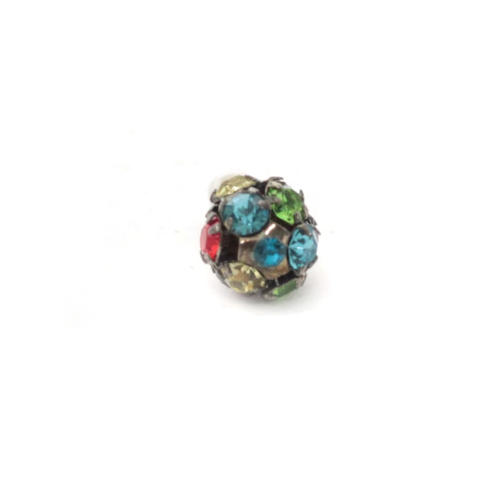 Déco portable boule anneau bleu