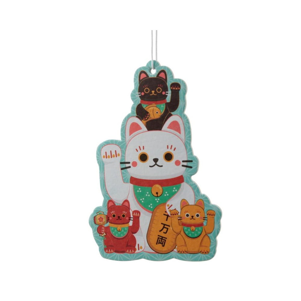 Désodorisant voiture Maneki Neko 4 chances