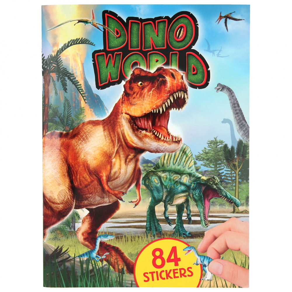 Dino World autocollants Puffy stickers