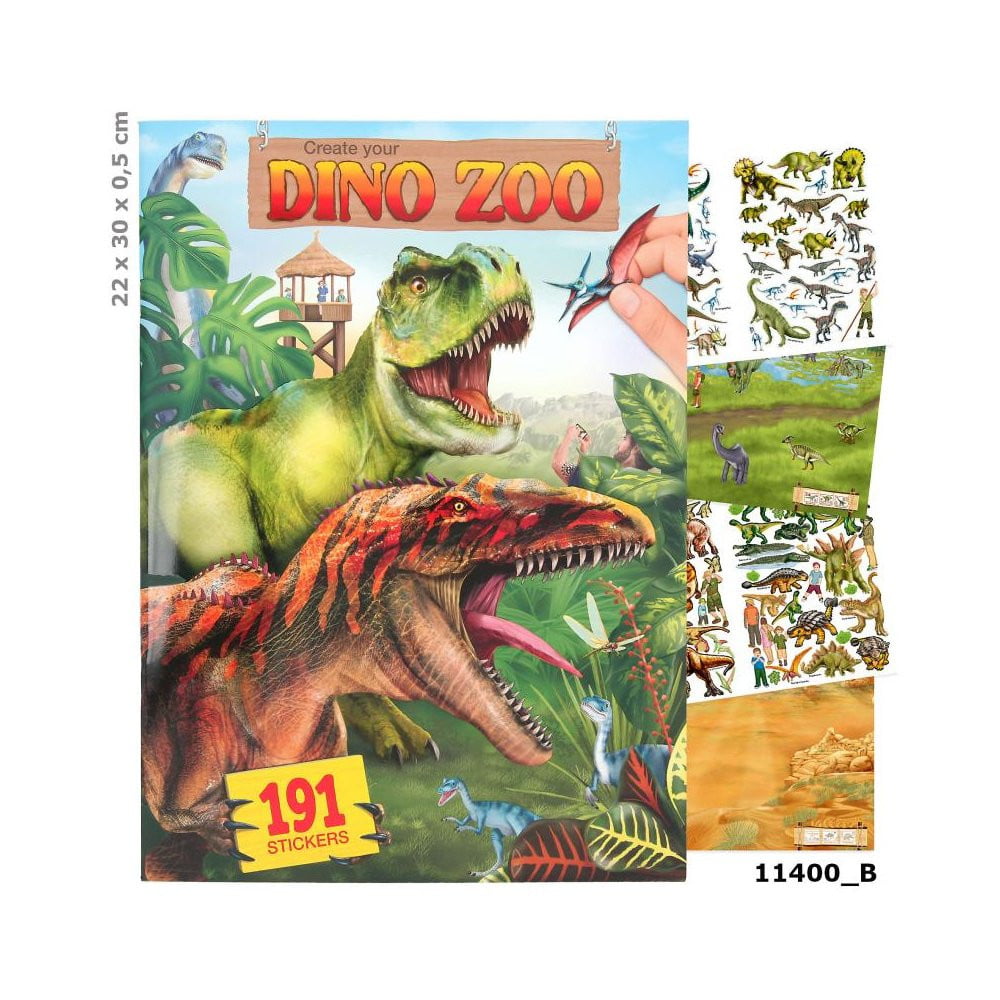 Dino World Create your Dino Zoo stickers