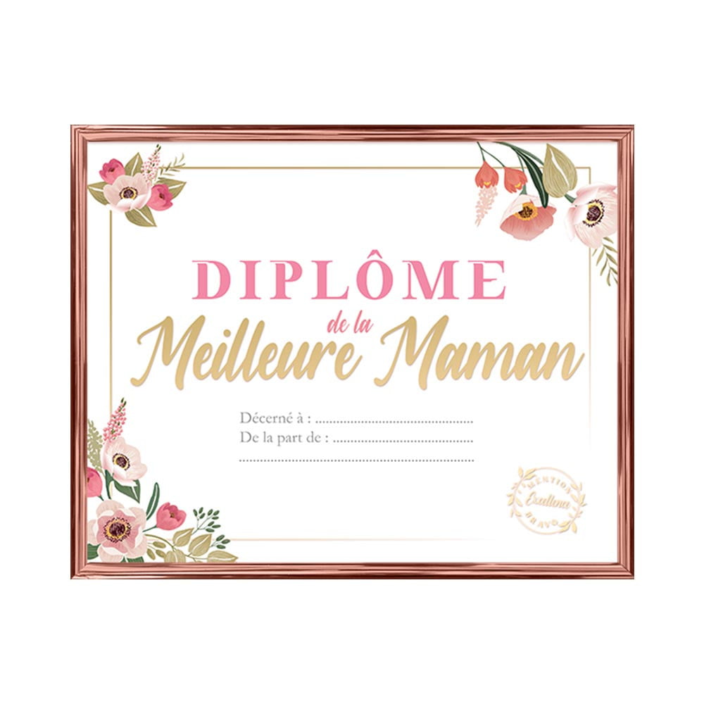 Diplôme Super Maman