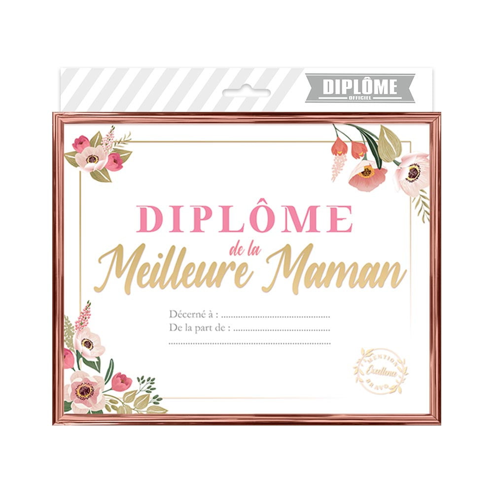 Diplôme Super Maman