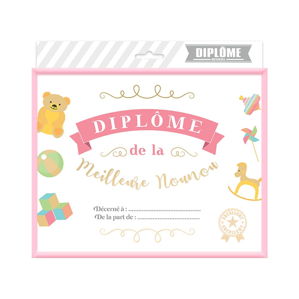 Diplôme Super Nounou